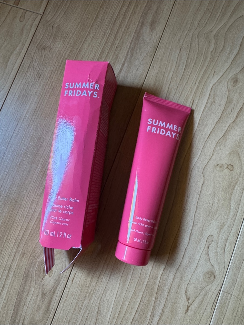 Summer Fridays Body Butter Balm Pink Guava